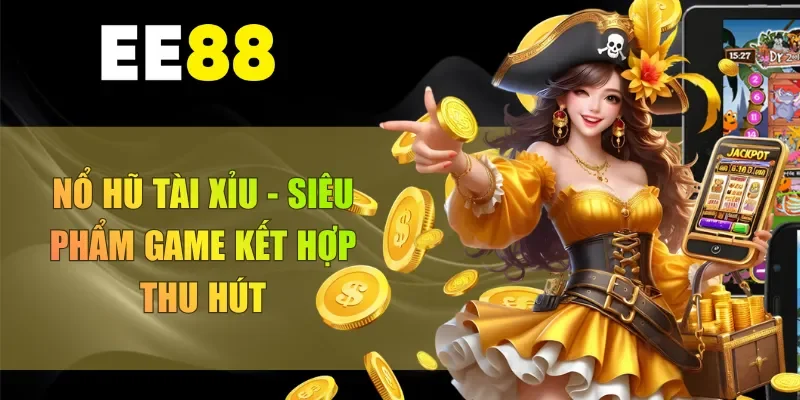 Nổ hũ Tài Xỉu - Siêu phẩm game kết hợp thu hút
